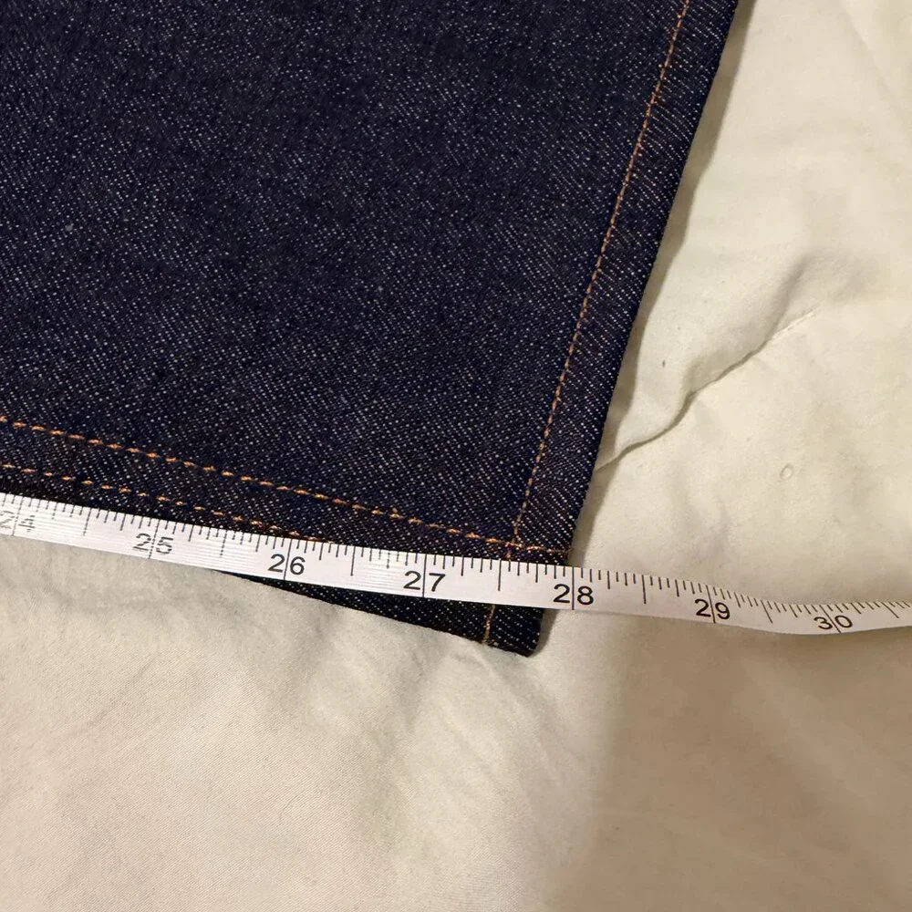Deep Indigo Rigid Selvedge Sz38x28 NWOT - Picture 2 of 4